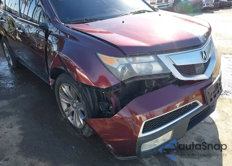 2012 Acura Mdx Advance Package из США, поврежденный, VIN 2HNYD2H6XCH516193